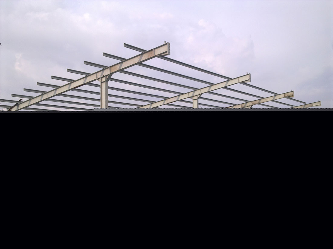 rangka atap baja yogya depstore bandung - kontraktor baja galaxy persada