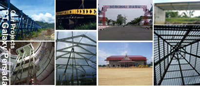 proyek-proyek konstruksi baja pt galaxy persada